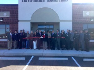 Ribbon Cutting Ceremony at the Roger D. Garrison Law Enforcement Training Center in Cherokee County Georgia